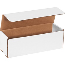 12 x 4 x 4" (25 Pack) White Corrugated Mailers