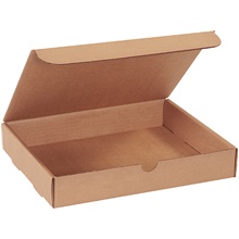 12 1/8 x 9 1/4 x 2" Kraft Literature Mailers