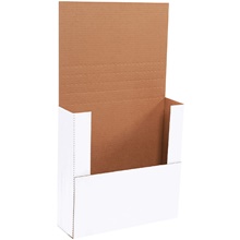 14 x 14 x 4" White Easy-Fold Mailers