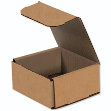 4 x 4 x 2" Kraft Corrugated Mailers