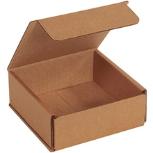5 x 5 x 2" Kraft Corrugated Mailers