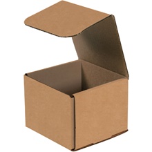 5 x 5 x 4" Kraft Corrugated Mailers