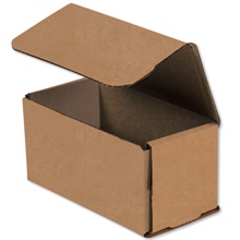 6 x 3 x 3" Kraft Corrugated Mailers