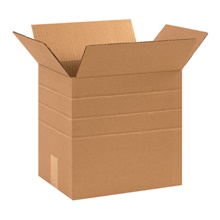 12 1/4 x 9 1/4 x 12" Multi-Depth Corrugated Boxes