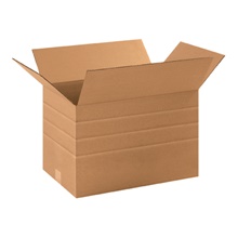 17 1/4 x 11 1/2 x 11" Multi-Depth Corrugated Boxes