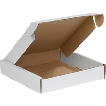 10 x 10 x 2" White Deluxe Literature Mailers