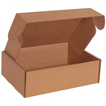 12 x 10 x 4" Kraft Deluxe Literature Mailer