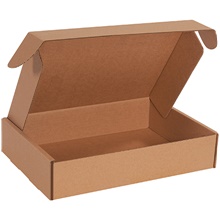 15 1/8 x 11 1/8 x 3" Kraft Deluxe Literature Mailer