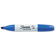 Blue Sharpie® Chisel Tip Markers