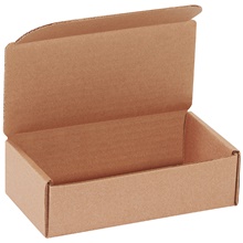 7 x 3 5/8 x 2 1/8" Kraft Literature Mailers