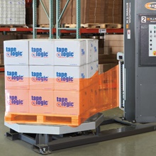 20" x 80 Gauge x 6000' Orange Cast Machine Stretch Film