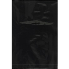 4 x 6" - 2 Mil Black Flat Poly Bags (100 pack)