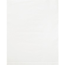 12 x 15" - 2 Mil White Flat Poly Bags (100 Pack)
