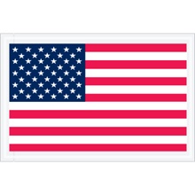 5 1/4 x 8" U.S.A. Flag  Packing List Envelopes