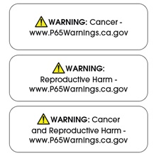 Prop 65 Labels