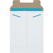 7 x 9" White Stayflats® Mailers