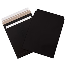 Black Self-Seal Stayflats Plus® Mailers