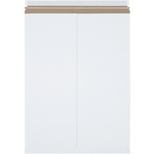 22 x 27" White Self-Seal Stayflats Plus® Mailers
