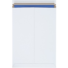 13 x 18" White Self-Seal Stayflats Plus® Mailers