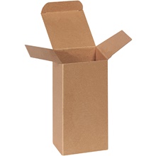 3 x 3 x 6" Kraft Reverse Tuck Folding Cartons