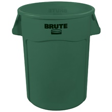 Rubbermaid® Brute® Trash Can - 44 Gallon, Green