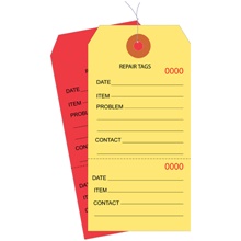 Repair Tags - Pre-Wired