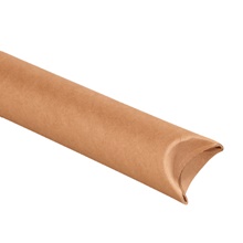 2 1/2 x 30" Kraft Crimped End Tubes