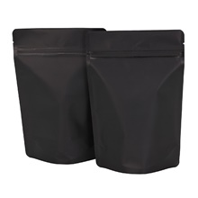 Matte Black Stand Up Pouches