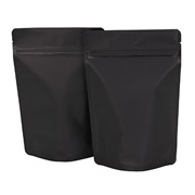 Matte Black Stand Up Pouches