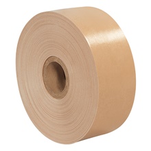 3" x 600' Kraft Tape Logic® #6000 Non Reinforced Water Activated Tape