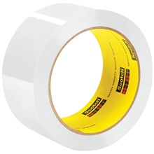 2" x 55 yds. White Scotch® Box Sealing Tape 373