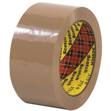 2" x 55 yds. Tan Scotch® Box Sealing Tape 375