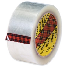 2" x 55 yds. Clear (6 Pack) Scotch® Box Sealing Tape 375