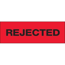 Tape Logic® Messaged - REJECTED