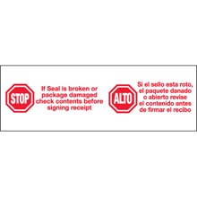 Tape Logic® Messaged - Stop...Alto
