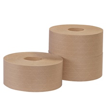 72mm x 375' Kraft Tape Logic® #7200 Reinforced Water Activated Tape