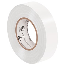 3/4" x 20 yds. White (10 Pack) Electrical Tape