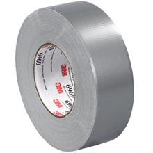 2" x 60 yds. Silver 3M™ 6969 Duct Tape