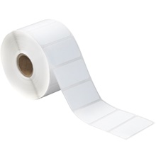 1 1/2 x 1/2"  White Desktop Direct Thermal Labels