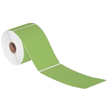 3 x 5" Green Desktop Direct Thermal Label