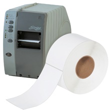 6 x 9" White Thermal Transfer Labels