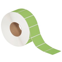 3 x 2" Green Thermal Transfer Labels