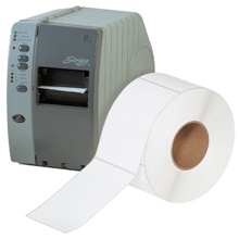 4 x 8" White Direct Thermal Labels