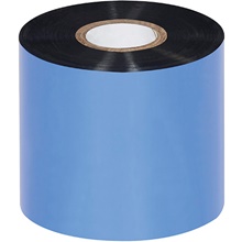 2.52" x 1476' Black Thermal Transfer Ribbons - Wax