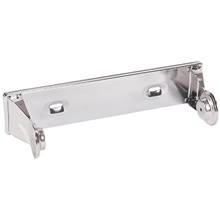 Perforated Chrome Roll Towel Dispenser - Wall Mounted