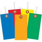 Tyvek® Shipping Tags - Colors Pre-Wired