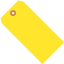 5 1/4 x 2 5/8" Yellow 13 Pt. Shipping Tags